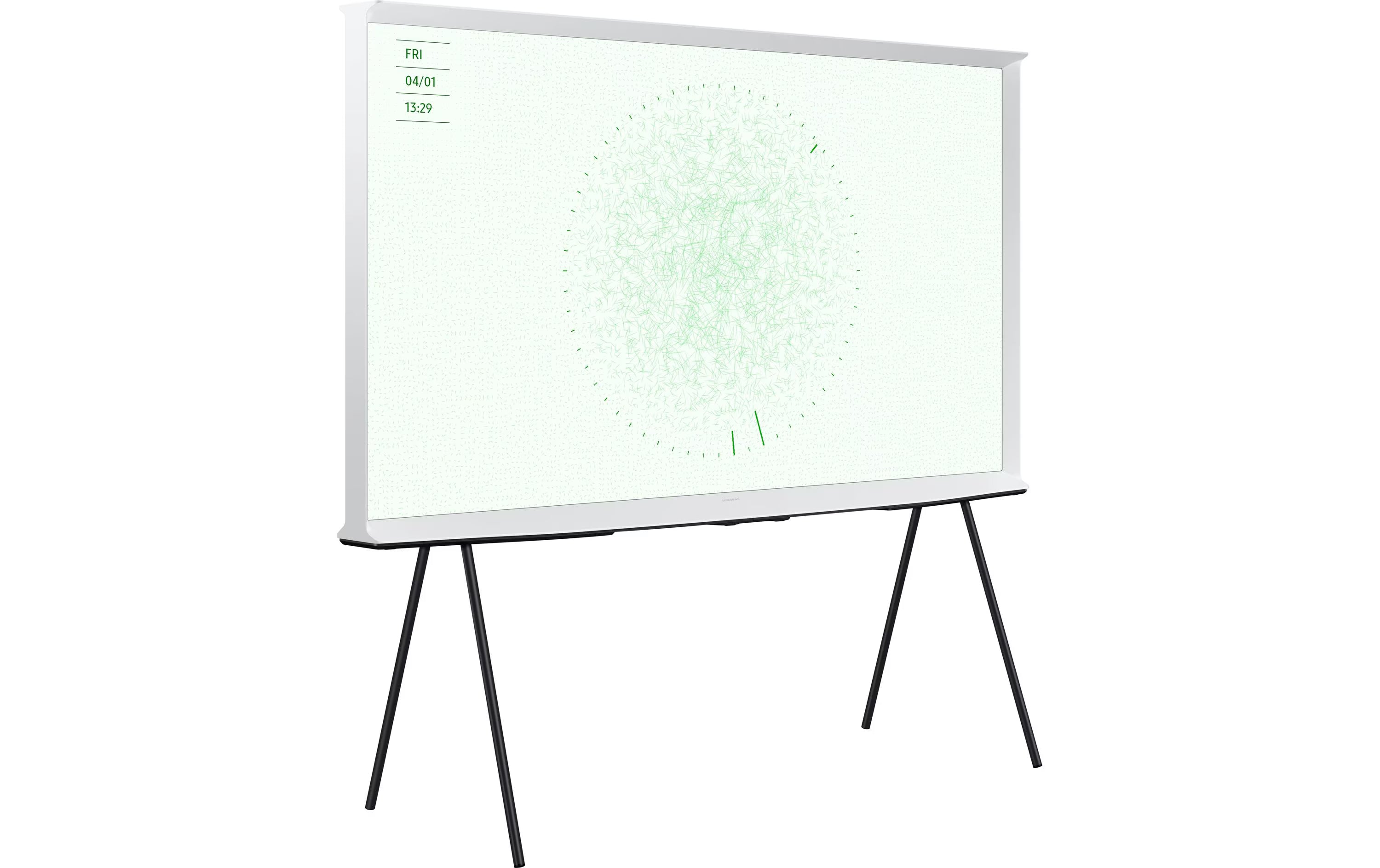 Samsung TV The Serif 4.0 White 55", 3840 x 2160 (Ultra HD 4K), QLED