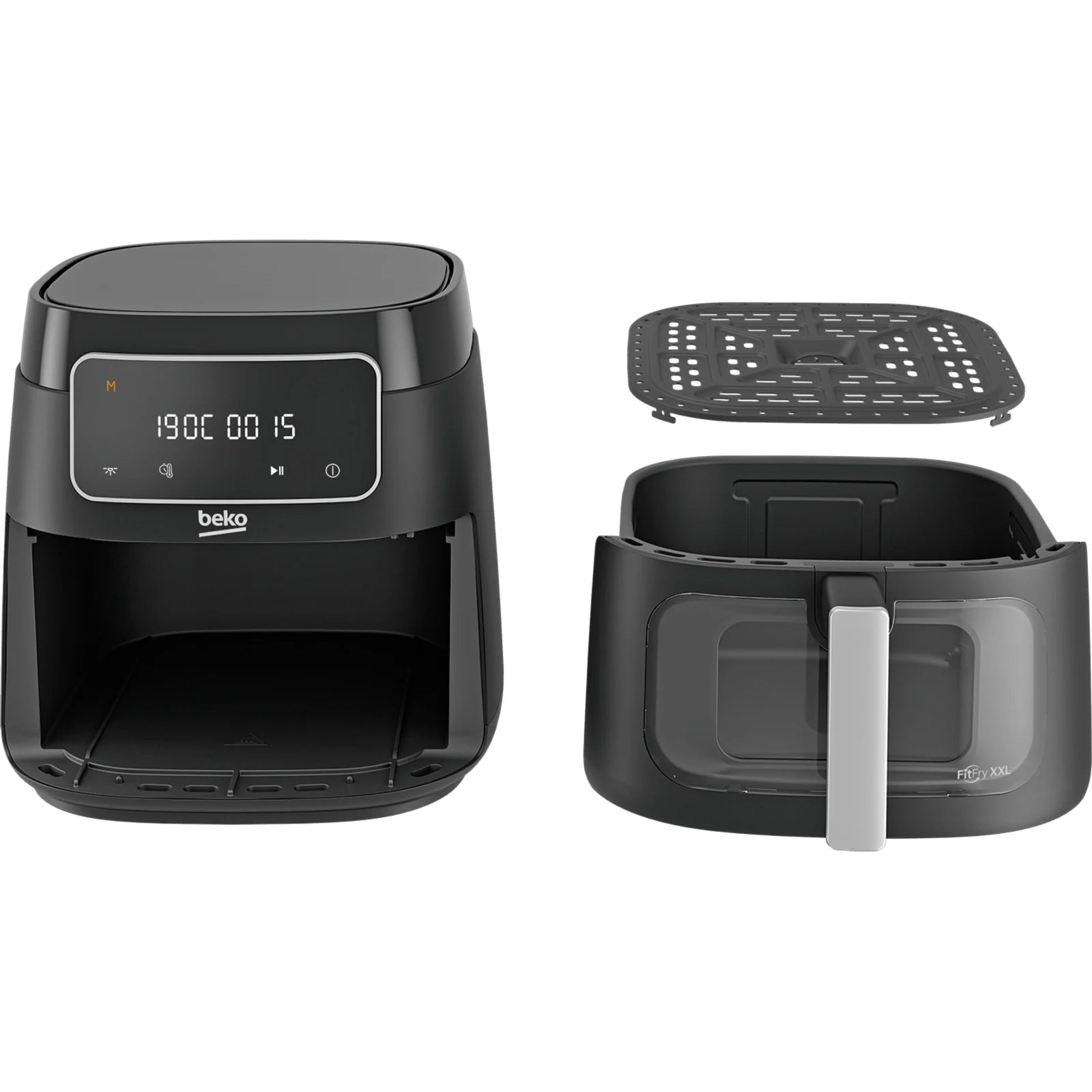 Beko Heissluftfriteuse AF 4000, schwarz