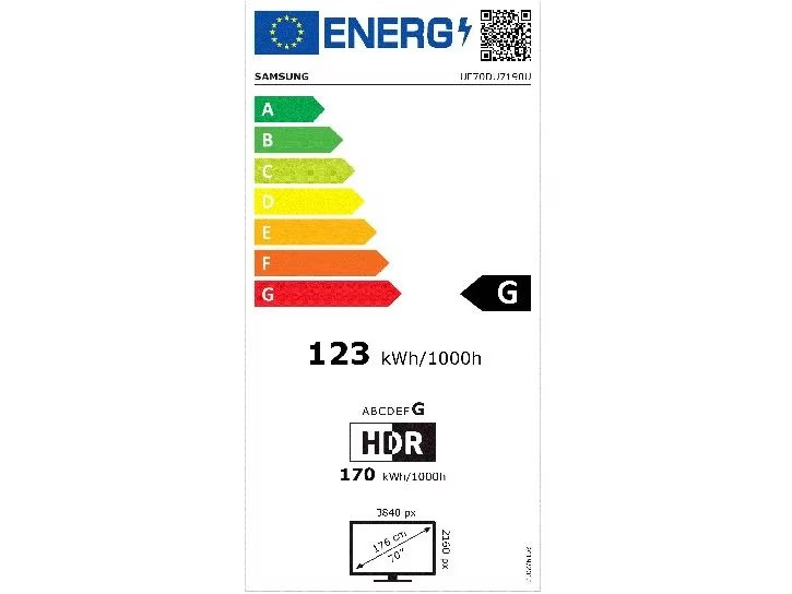Samsung TV UE70DU7190 UXXN 70",  3840 x 2160 (Ultra HD 4K), LED-LCD